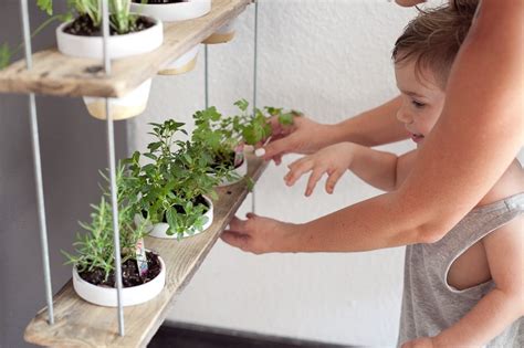 Diy Hanging Herb Garden Tutorial Lifestyle Fresh Mommy Blog