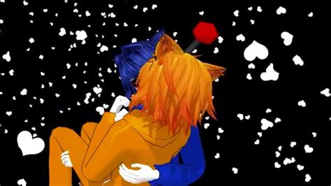 Sonic Exe Y Tails Doll Beso Apasionado Mmd Youtube