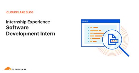 Internship Experience Software Development Intern