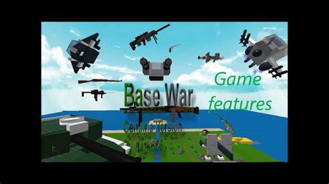 Base Wars The Land The Game Features Roblox Games Design