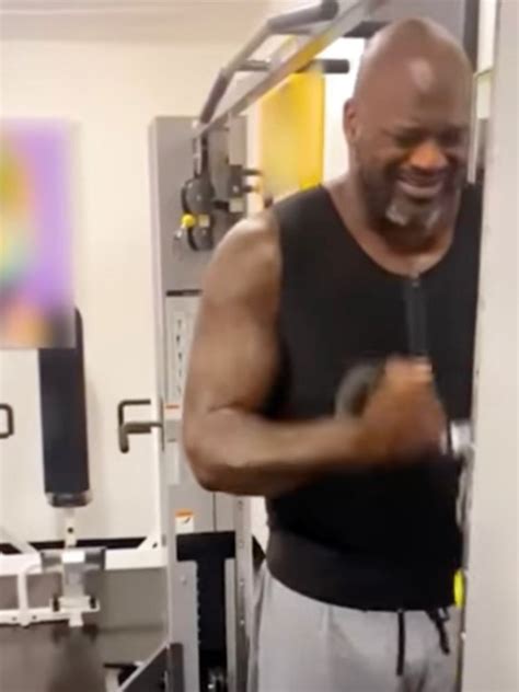 Nba News Shaquille Oneal Weight Loss Diet Instagram Gym Video