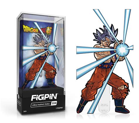 Dragon Ball Super Ultra Instinct Goku Figpin Gamestop