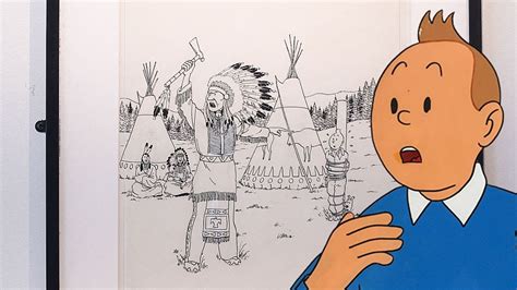 Will This Original Tintin Illustration Break All Auction Records Euronews