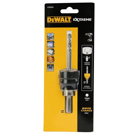 DeWALT DT82534-QZ EXTREME® Quick Change Arbor for Hole Saws 14-152mm