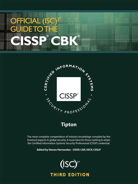 Cissp Study Guide Third Edition Yoiki Guide