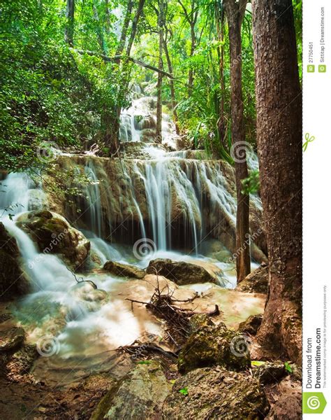 Blue Stream Waterfall Stock Image Image Of Park Cataract 27750451