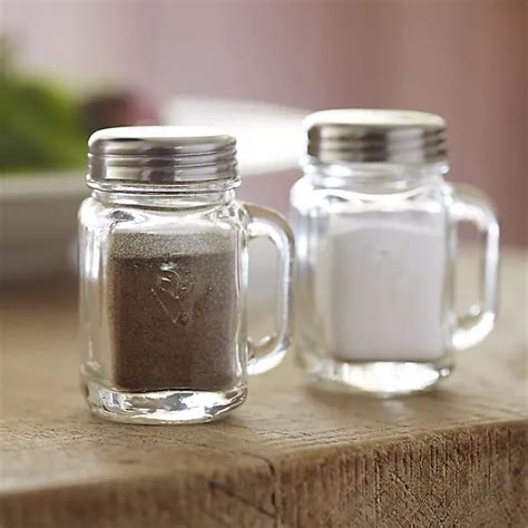 Mason Jar Salt And Pepper Shaker Lakeland
