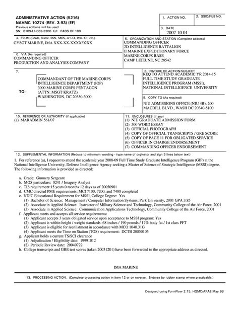 Navmc 10274 Fill Out And Sign Online Dochub