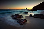 Seal Rocks Sunrise Sugarloaf Bay New South Wales, Australia