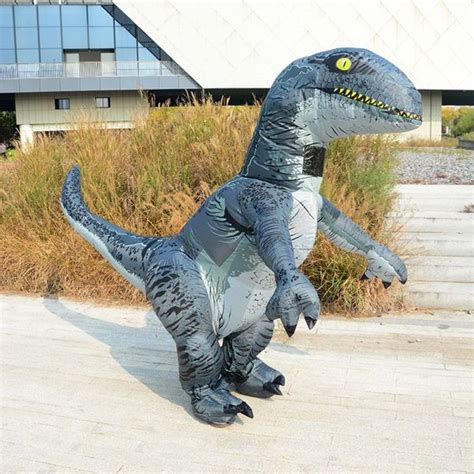 Raptor Dinosaur Costume Adult Teens Mascots Costumes For Hire