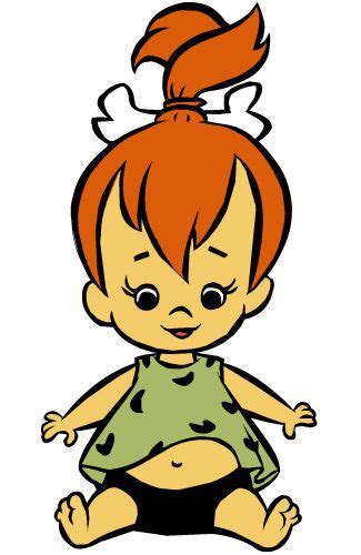 Pebbles Flintstone Classic Cartoon Characters Flintstone Cartoon