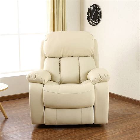 Chester Heated Leather Massage Recliner Chair