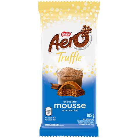 Yes at first i posted this as just the aero bar then i changed it to both. AERO TRUFFLE Mousse au chocolat | faitavecnestle.ca