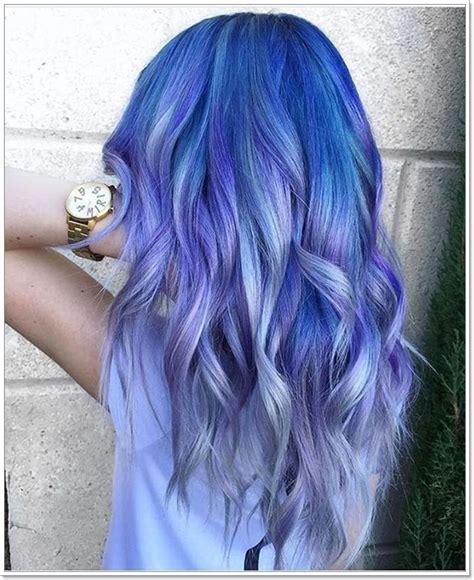 115 Extraordinary Blue And Purple Hair To Inspire You