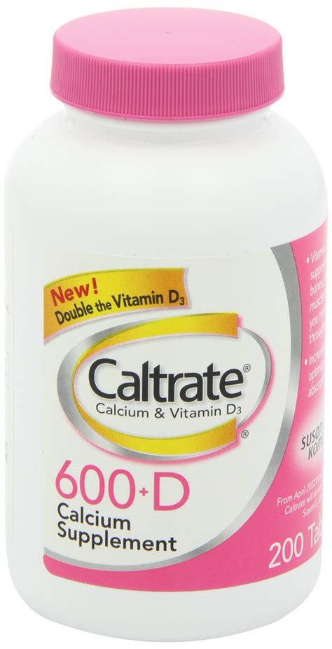 Maybe you would like to learn more about one of these? Caltrate 600+D3 (200 Count) Calcium and Vitamin D ...