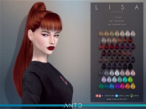 Updo Hair Sims 4 Cc And Mods List