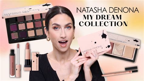 New Natasha Denona My Dream Collection Swatches And Demo Of Eyeshadow Palette And Cheek Trio Youtube