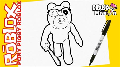 Como Dibujar La Skin Pony De Piggy Roblox Dibujos De Piggy Roblox