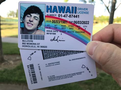 🤓 Mclovin Id Card Movie Superbad Customize With Your Image Only Mc