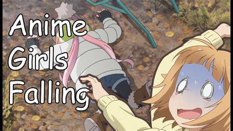 6 Minutes Of Anime Girls Falling Youtube