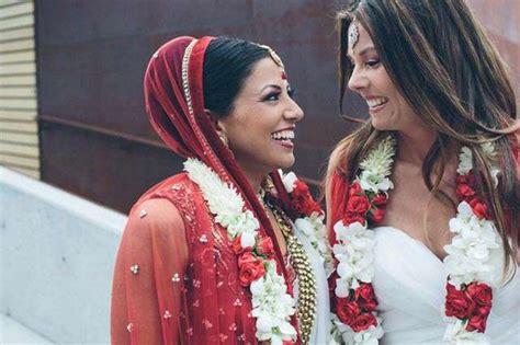 First Indian Lesbian Wedding Femina In