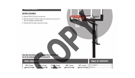 Lifetime 90602 Adjustable In-Ground Basketball Hoop (54-Inch Tempered