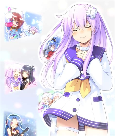 Nepgear Uni Rom Ram Nippon Ichi And 2 More Neptune And 1 More Drawn By Doriapfdolia