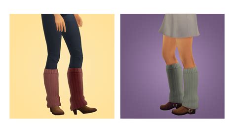 My Sims 4 Blog Dress And Legwarmers By Blogsimplesimmer