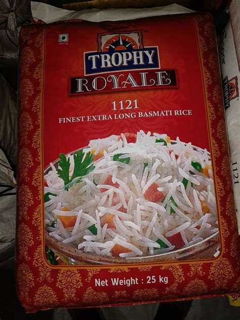 Kohinoor Trophy Royale 1121 Extra Long Basmati Rice 25 Kg At Rs 125kg