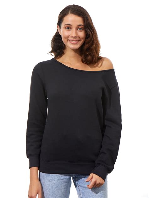 Awkward Styles Womens Off The Shoulder Slouchy Oversized Sweatshirt