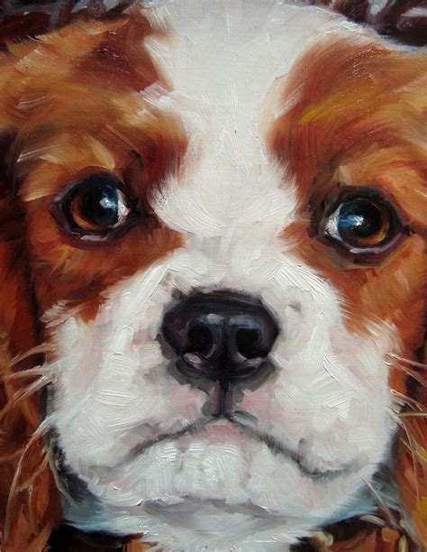 Pet Portrait Oil Painting Of Your Dog By Puci 12x16 Etsy