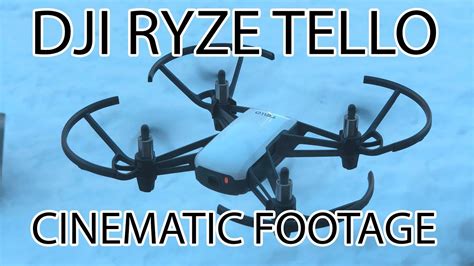 These are onscreen displays that you can turn on (they're off by default). DJI RYZE TELLO CINEMATIC FOOTAGE - YouTube
