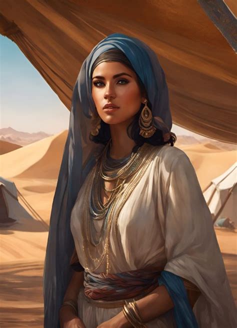 Desert Rose A Bedouin Beauty Traiviart Digital Art People And Figures Portraits Female