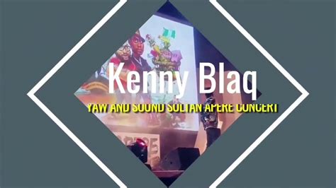 Kenny Blaq With Another Creative Comedy Performance Apere Concert 2017 Nigerian Comedy Youtube