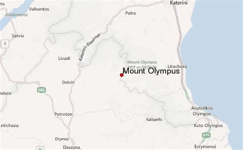 Mount Olympus Mountain Information