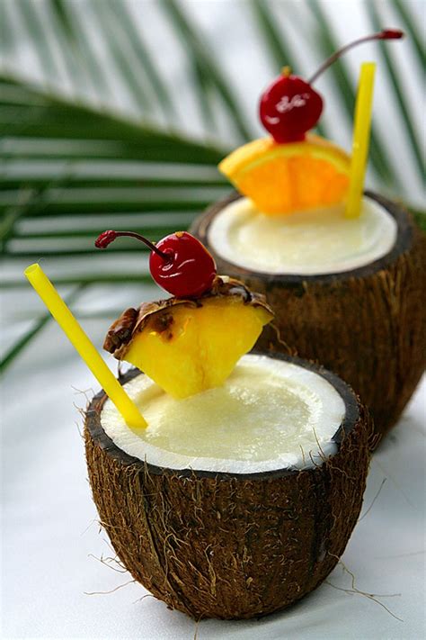 Pina Colada Recipe Recipe Coconut Drinks Food And Drink Food