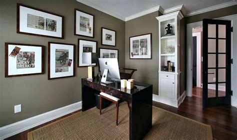 Painting floors can also help hide imperfections. Best Paint Color For Office Grey Office Paint Color ...
