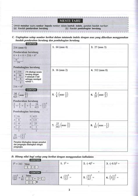 Jawapan Matematik Form 3  mowmalay