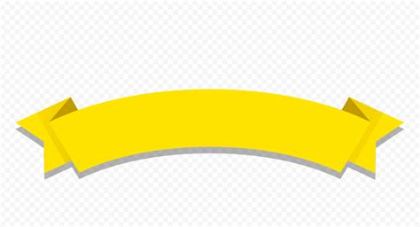 Download Yellow Graphic Ribbon Banner Png Citypng