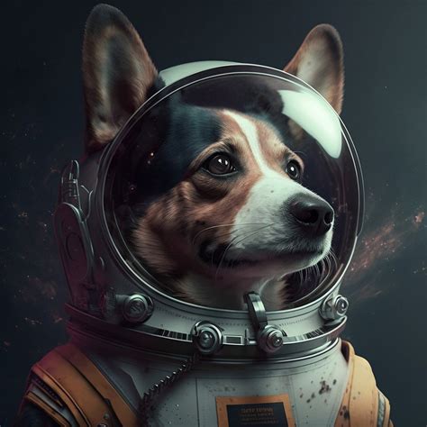 Dog Human Space Exploration