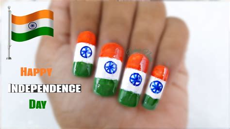 🇮🇳indian Independence Day Nail Art 2020august 15th Nail Idea Part 1