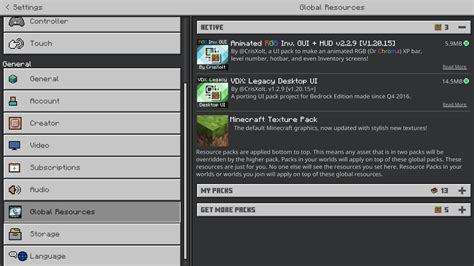 Animated Rgb Xp Bar Classic Inventory Gui Texture Pack For Minecraft