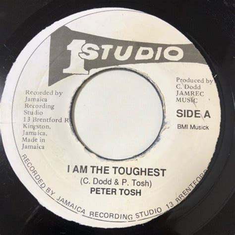 Peter Tosh I Am The Toughest Yardies Shack Records