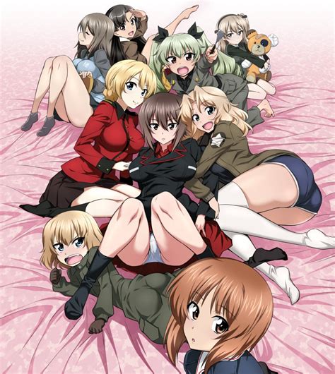 Katyusha Shimada Arisu Nishizumi Maho Nishi Kinuyo Anime