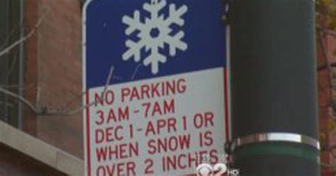 Chicagos Winter Overnight Parking Ban Goes Into Effect Tuesday Cbs