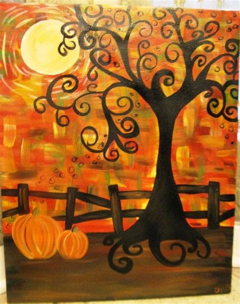 The 25 Best Fall Canvas Painting Ideas On Pinterest Pumpkin Canvas