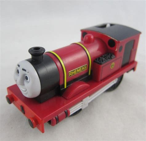 Thomas And Friends Trackmaster Rheneas Motorized Train Engine Dark Red 2