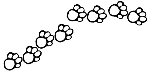 Picture Of Dog Paw Prints