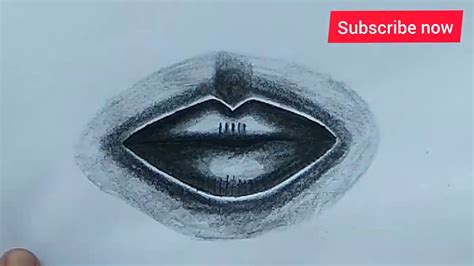 Lips are the initial visual part of the human mouth. How to draw realistic lips step by step.!!! - YouTube