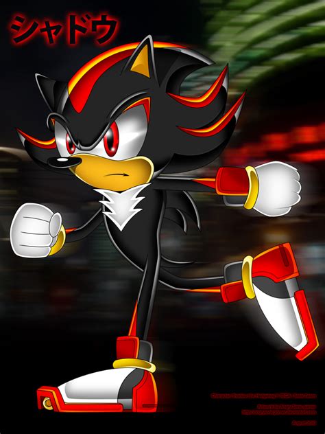 Running Shadow By Angrysonicgamer On Deviantart